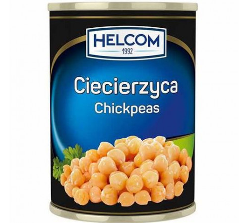 Нут консервований Helcom Ciecierzyca Chickpeas 400 г
