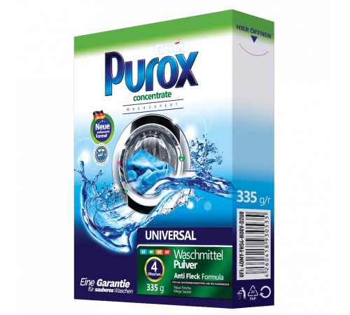 Стиральный порошок Purox Universal 335 г