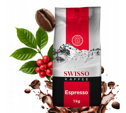Кофе в зернах Swisso Kaffee Espresso 1 кг