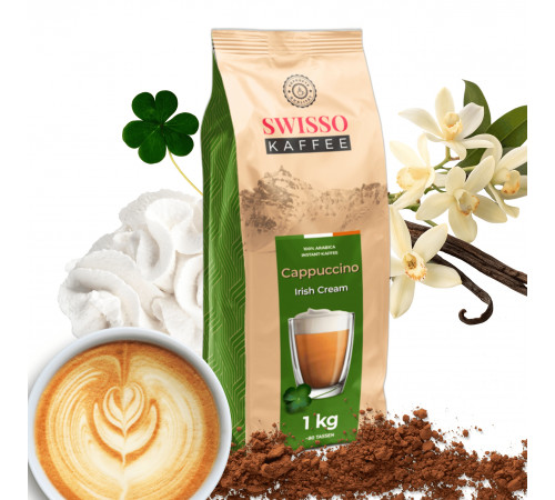 Капучино Swisso Kaffee Irish Cream 1 кг