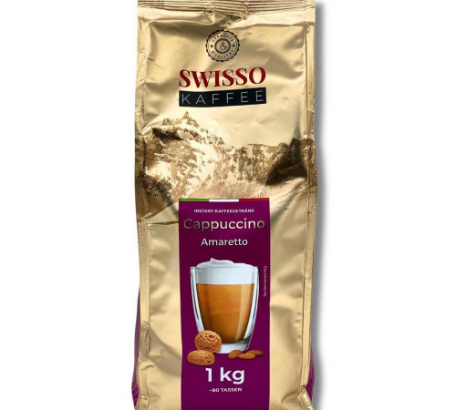 Капучино Swisso Kaffee Amaretto 1 кг