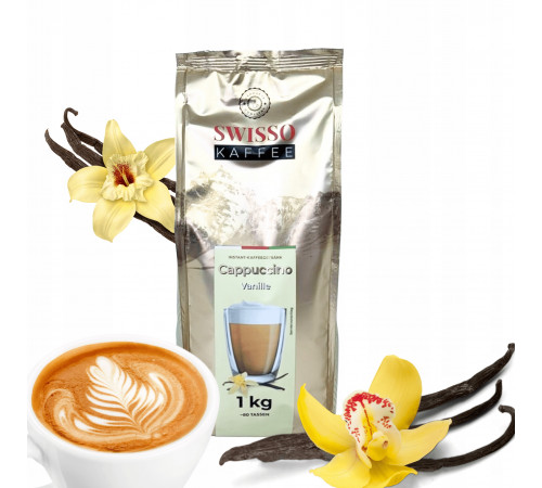Капучино Swisso Kaffee Vanille 1 кг