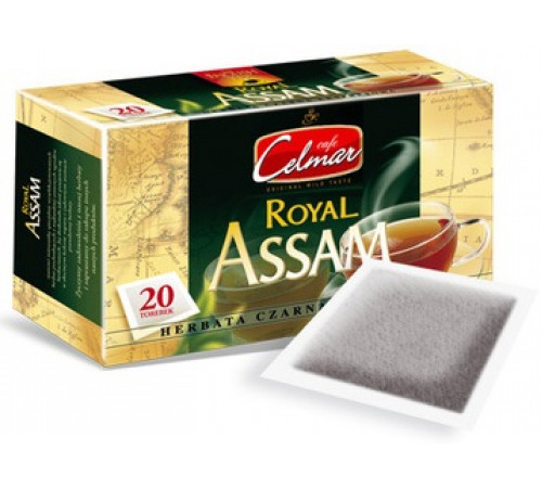 Чай чорний Celmar Royal Assam 20 пакетиків