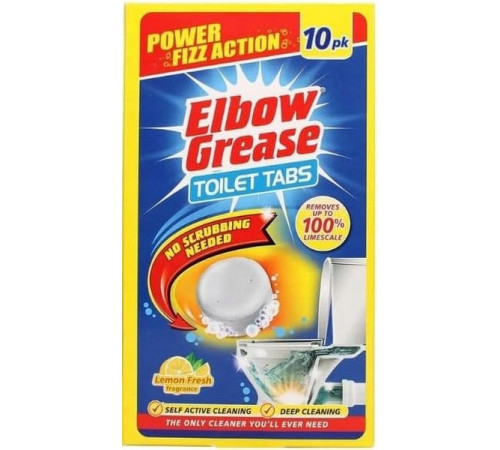 Таблетки для чищення унітазу Elbow Grease Лимон 10 шт х 30 г