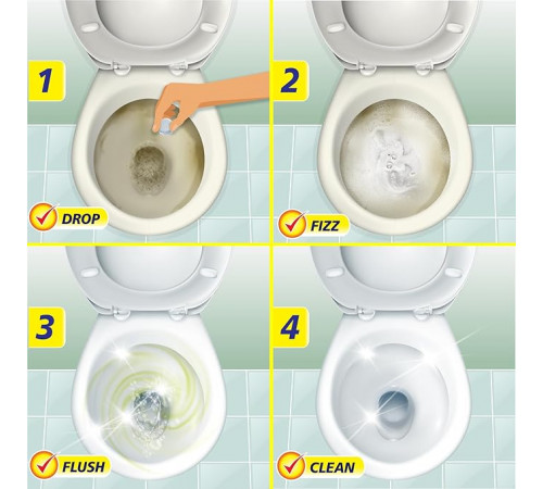 Таблетки для чищення унітазу Elbow Grease Лимон 10 шт х 30 г