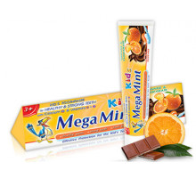 Зубная паста для детей Mega Mint Апельсин и Шоколад 50 мл