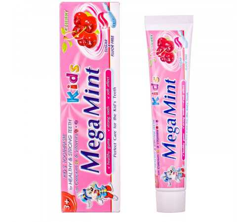 Зубна паста для дітей Mega Mint Вишня 50 мл