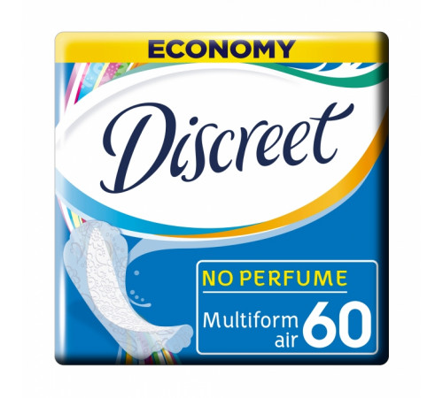 Щоденні гігієнічні прокладки Discreet Air 60 шт