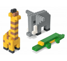 Конструктор Tigres Брикс 40012 Зоо 190 элементов