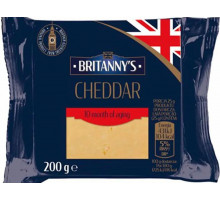 Сыр Cheddar Brittany\'s 200 г