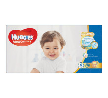 Подгузники детские Huggies Ultra Comfort 4, 8-14 кг 50 шт Jumbo Pack