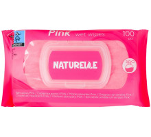 Серветки вологі Naturelle Pink 100 шт