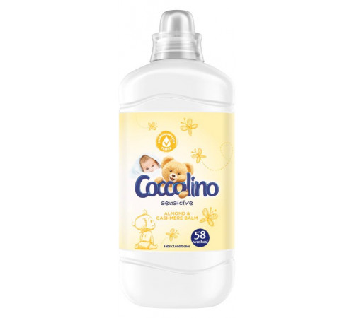 Кондиционер для белья Coccolino Sensitive Almond & Cashmere Balm 1450 мл