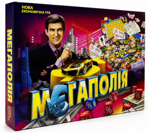 Настільна гра Danko Toys DT G6-U Мегаполія