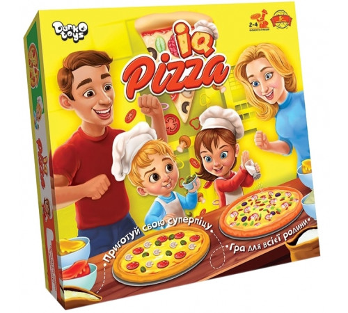 Настільна гра Danko Toys G-IP-01U IQ Pizza