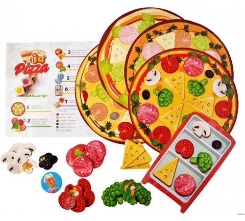 Настільна гра Danko Toys G-IP-01U IQ Pizza