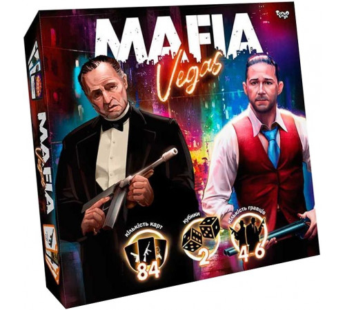 Настільна гра Danko Toys MAF-02-01U Mafia. Vegas