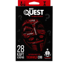 Настільна гра Danko Toys Best Quest Таємниця слів BQ-01-01U