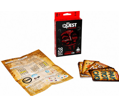 Настільна гра Danko Toys Best Quest Таємниця слів BQ-01-01U