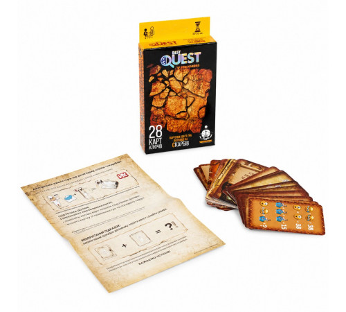 Настільна гра Danko Toys Best Quest В пошуках скарбів BQ-01-03U
