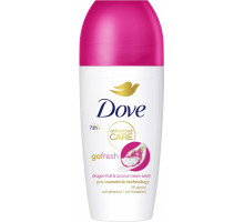 Антиперспірант кульковий жіночий Dove Go Fresh Пітая та Кокосові вершки 50 мл