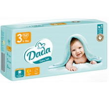 Подгузники Dada Extra Soft 3 (4-9 кг) 54 шт