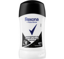 Дезодорант-антиперспирант стик Rexona Невидимый на черном и белом 40 мл