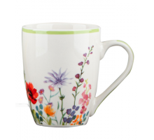 Чашка керамическая Айвори Полевые цветы Vittora VT-С-128340 340 мл