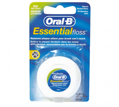 Зубна нитка Oral-B Essential floss 50 м