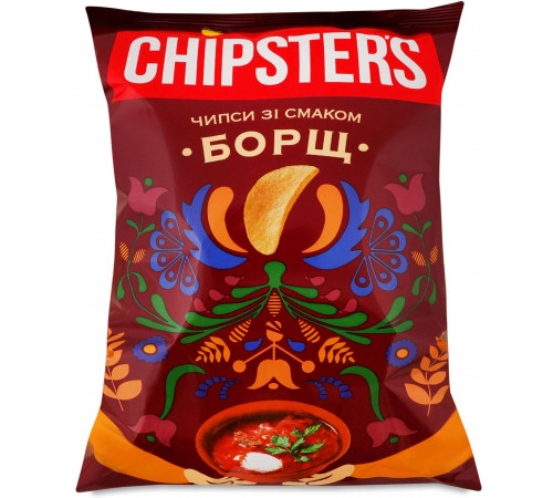 Чипсы Chipster's со вкусом Борщ 100 г