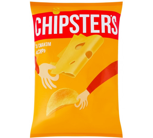 Чипсы Chipster\'s со вкусом Сыр 100 г