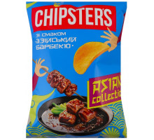 Чипсы Chipster's со вкусом Азиатский барбекю 100 г
