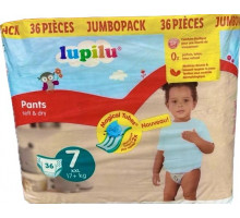 Підгузки-трусики Lupilu Soft&Dry 7 (17+ кг) 36 шт