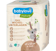 Пеленки детские Babylove Nature Eco 60 х 60 см 10 шт