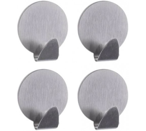 Набір гачків Feniks металевих самоклеючих круглих 4 шт
