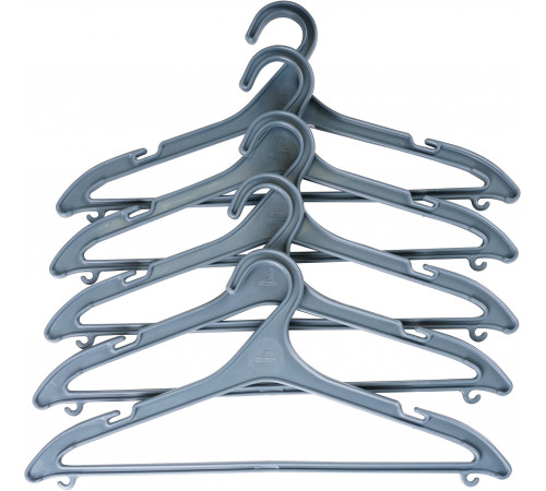 Набір пластикових вішаків для одягу Eco Fabric VL-50 S розмір 48-50 5 шт