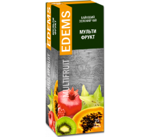 Чай зелений Edems Мультифрукт 42.5 г 25 пакетиків