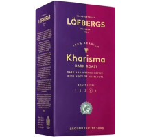 Кофе молотый Lofbergs Kharisma Dark Roast 500 г