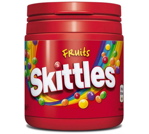 Драже Skittles Fruits банка 125 г