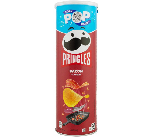 Чіпси Pringles Bacon 165 г