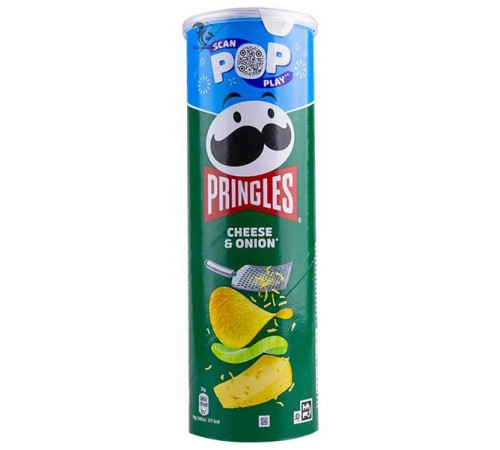 Чіпси Pringles Cheese & Onion 165 г