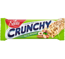 Злаковий батончик мюслі Sante Crunchy Nut & Almond 35 г