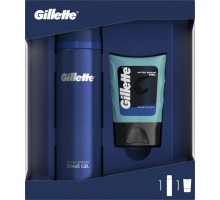Подарочный набор для мужчин Gillette Гель для бритья 200 мл + Гель после бритья 75 мл