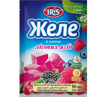 Желе IRIS зі смаком Лісових ягід 90 г