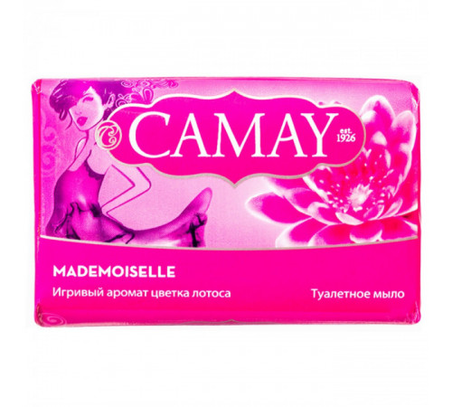 Мыло Camay Mademoiselle с ароматом лотоса 85 г