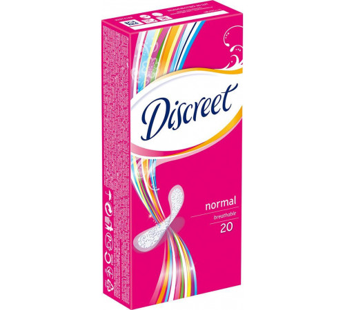 Ежедневные гигиенические прокладки Discreet Normal 20 шт