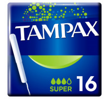 Тампони Tampax Super Duo з аплікатором 16 шт