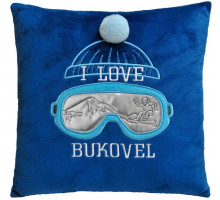 Подушка Tigres ПД-0480 I Love Bukovel