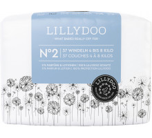 Еко-підгузники Lillydoo 2 (4-8 кг) 37 шт