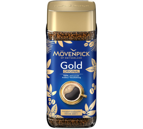 Кофе растворимый Mövenpick Gold Original 200 г